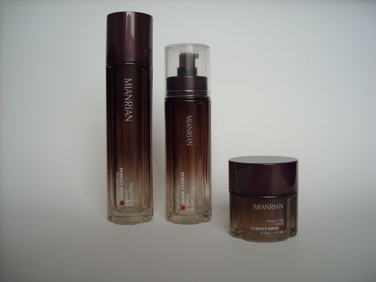 OEM 120ML 35ML 50G 30G Appliqué Lege Kosmetische Glasflessen voor de Room van het Lotionoog